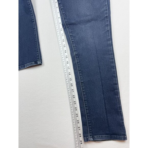 NOT YOUR DAUGHTERS Lift Tuck Technology Jean Size 10 Womens Blue Denim, USA Made - Picture 8 of 10